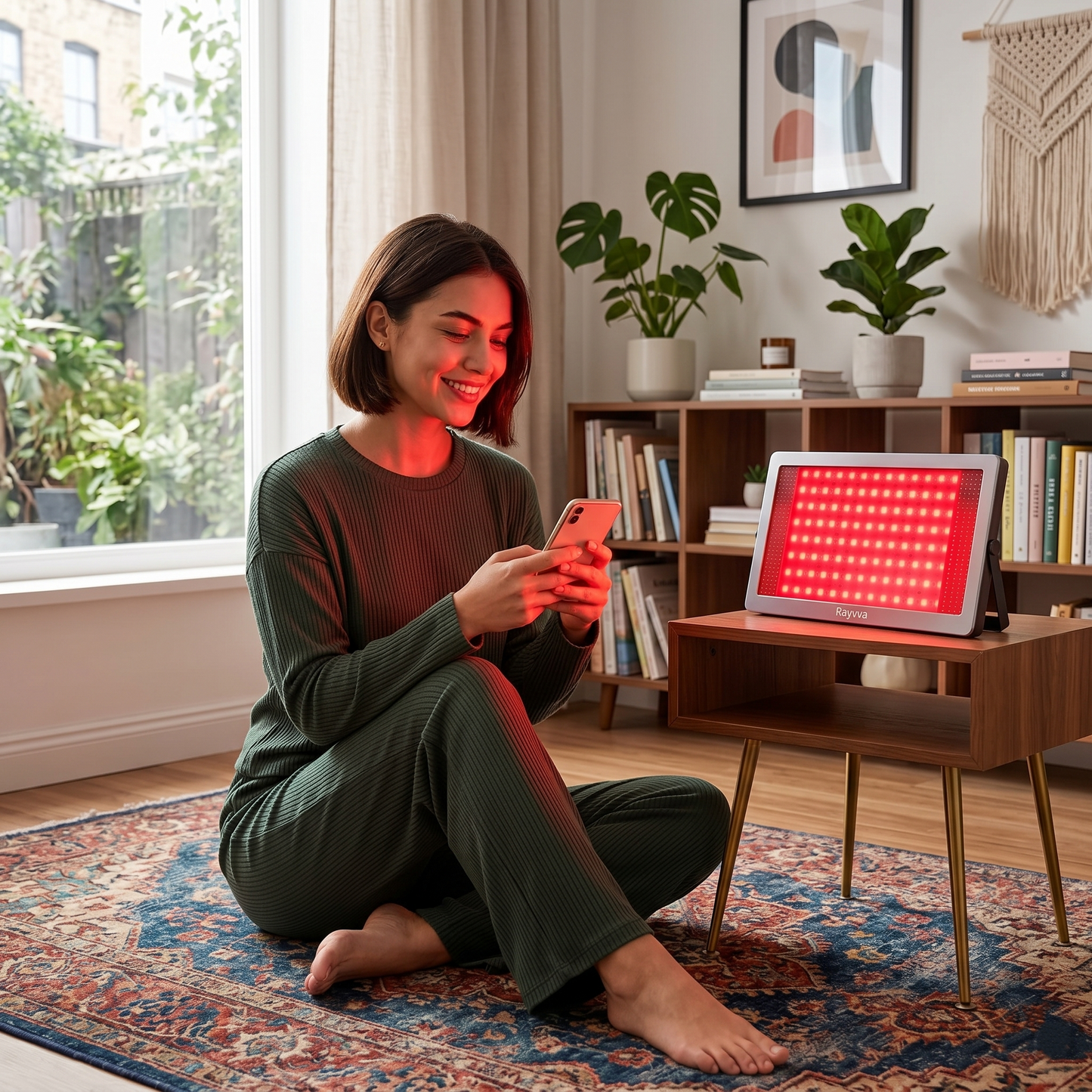 Red Light Therapy Device – 660nm Skin Repair & Glow Treatment | Rayvva