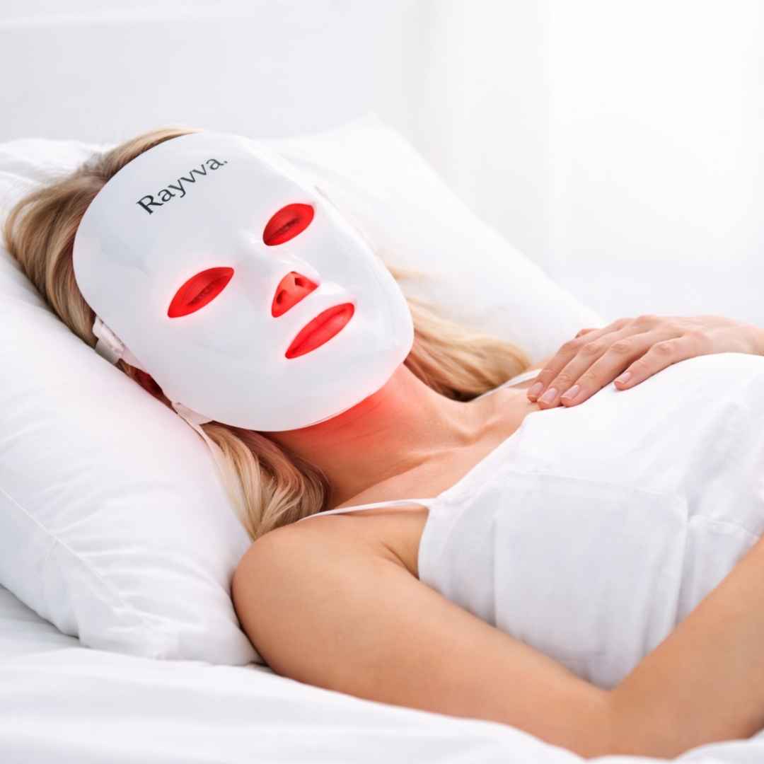 LED Facial Rejuvenation Device – Anti-Aging Skin Therapy | Rayvva