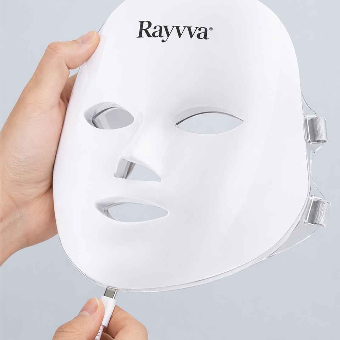 LED Facial Rejuvenation Device – Anti-Aging Skin Therapy | Rayvva