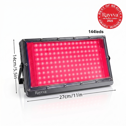 Red Light Therapy Device – 660nm Skin Repair & Glow Treatment | Rayvva